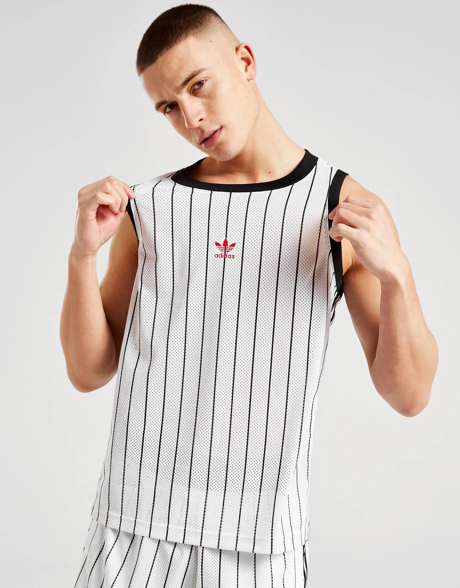 גופיית כדורסל Stripe | גברים