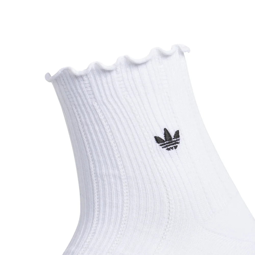 3 Pack Medium Originals Ruffle Quarter
