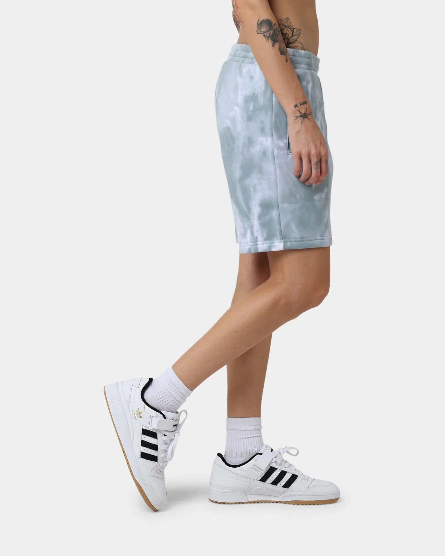 Adidas Adicolor Essentials Trefoil Tie-Dyed Shorts Magic Grey/Multi