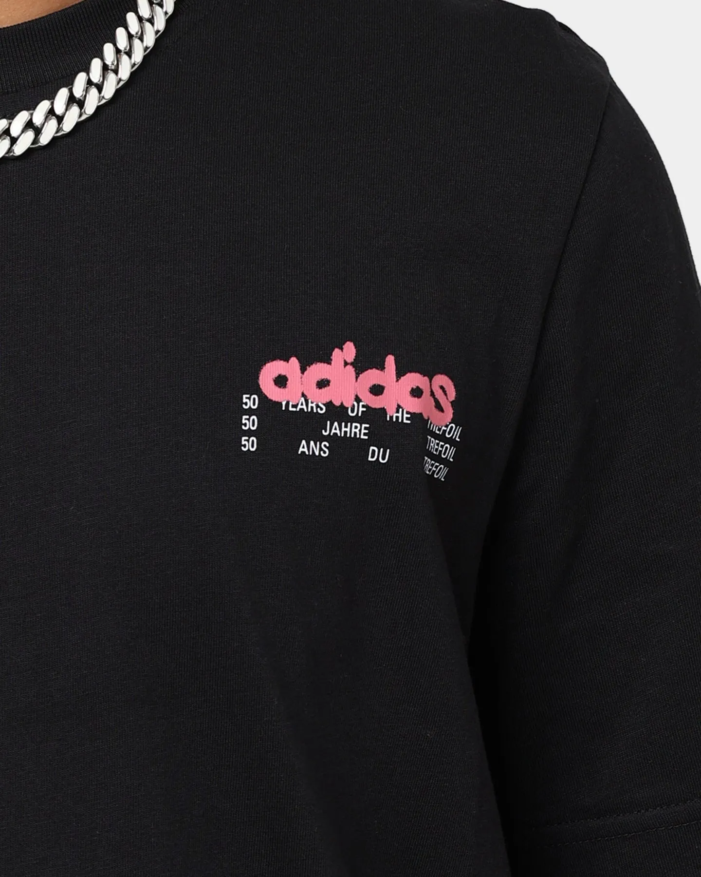 Adidas Behind T-Shirt Black/Turbo
