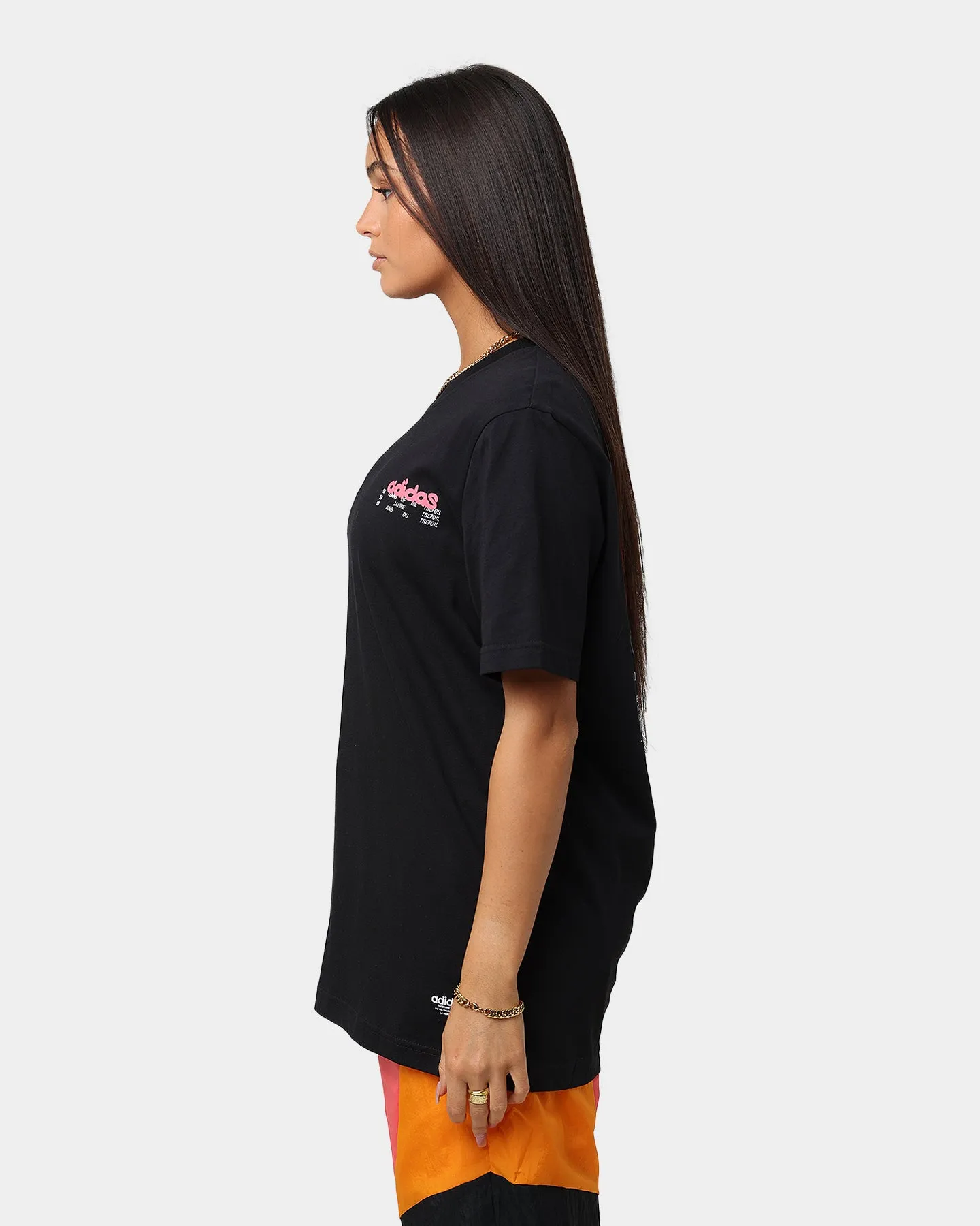 Adidas Behind T-Shirt Black/Turbo