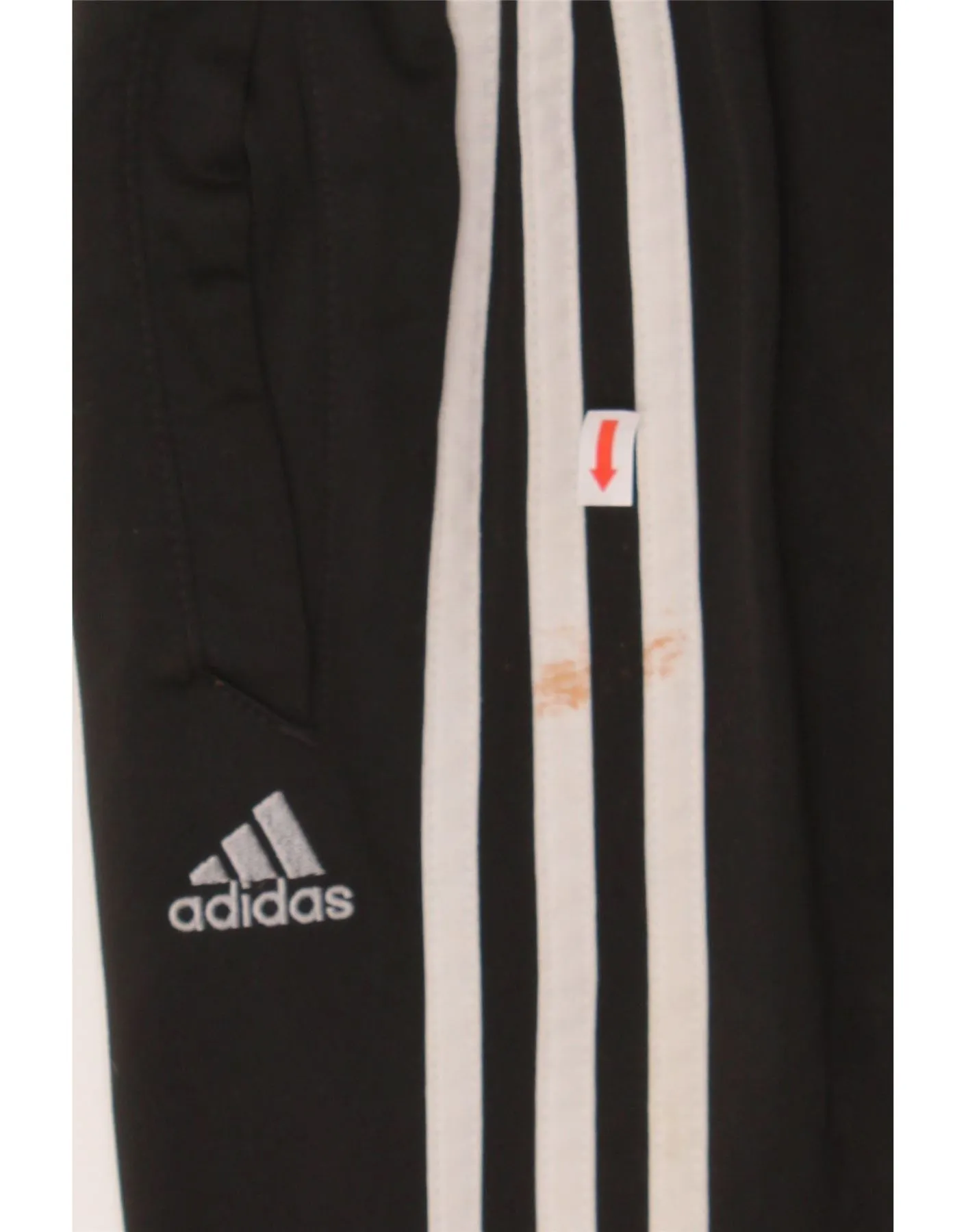ADIDAS Boys Clima 365 Tracksuit Trousers 13-14 Years  Black Polyester