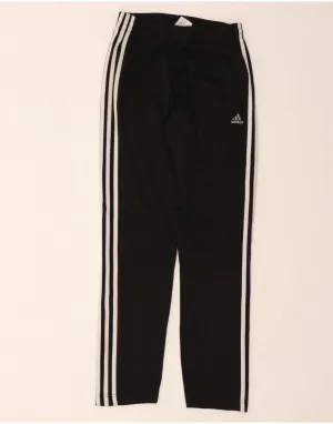 ADIDAS Boys Clima 365 Tracksuit Trousers 13-14 Years  Black Polyester