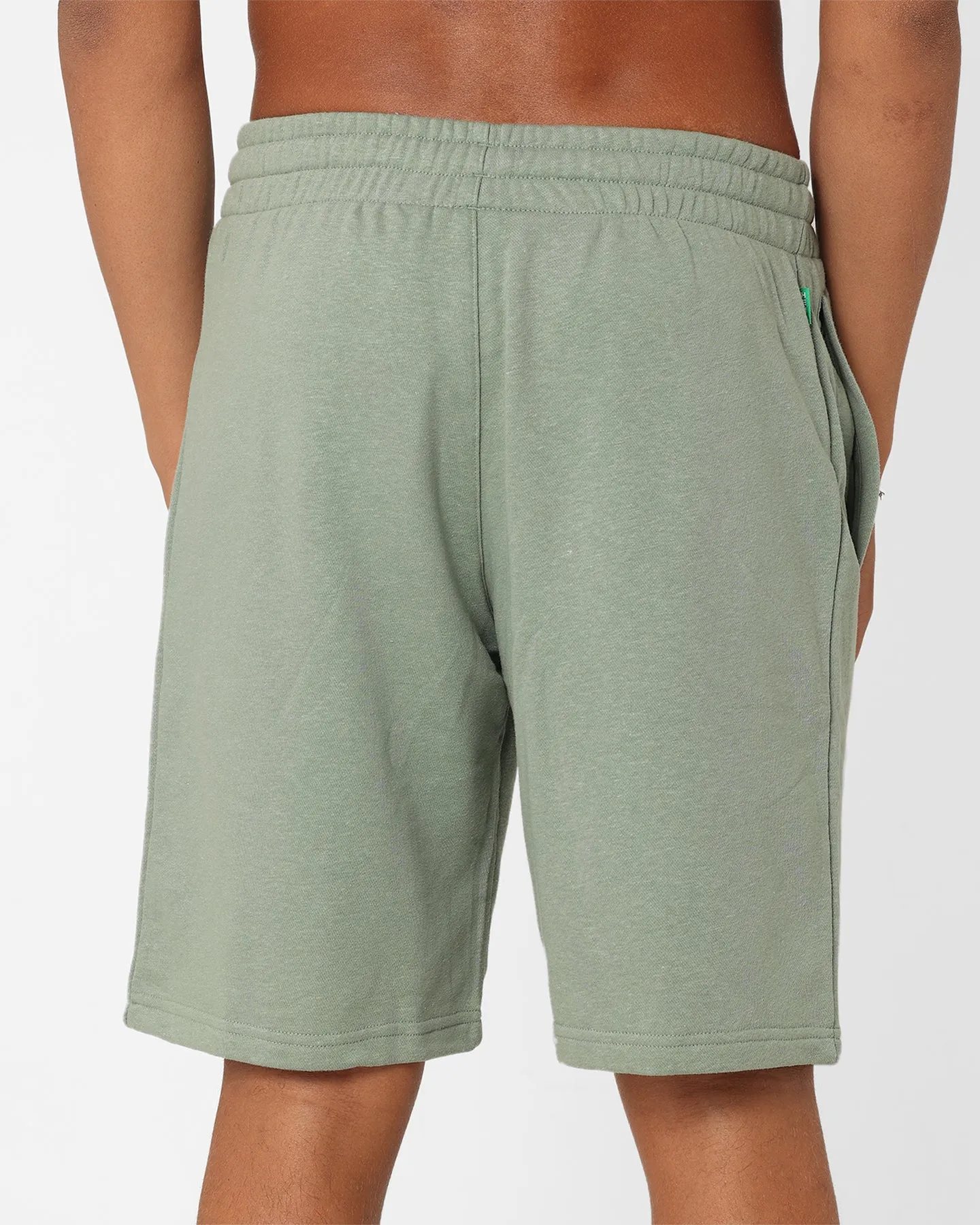Adidas Essentials  Hemp Shorts Silver Green