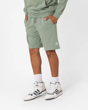 Adidas Essentials  Hemp Shorts Silver Green