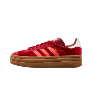 Adidas Gazelle Bold Bright Red Velvet