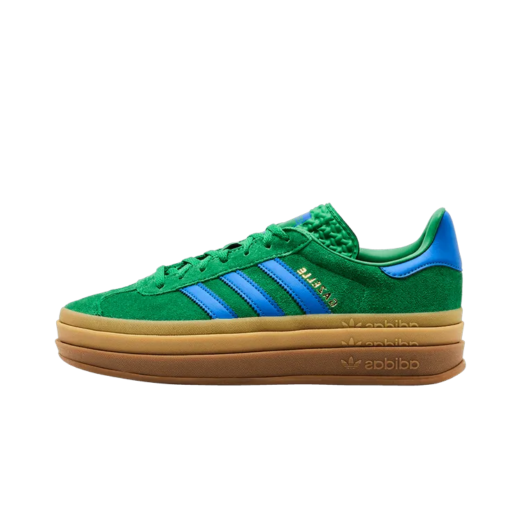 Adidas Gazelle Bold Green Blue Gum