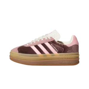 Adidas Gazelle Bold Shadow Brown Warm Clay Glow Pink