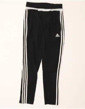 ADIDAS Girls Climacool Tracksuit Trousers 11-12 Years  Black Polyester