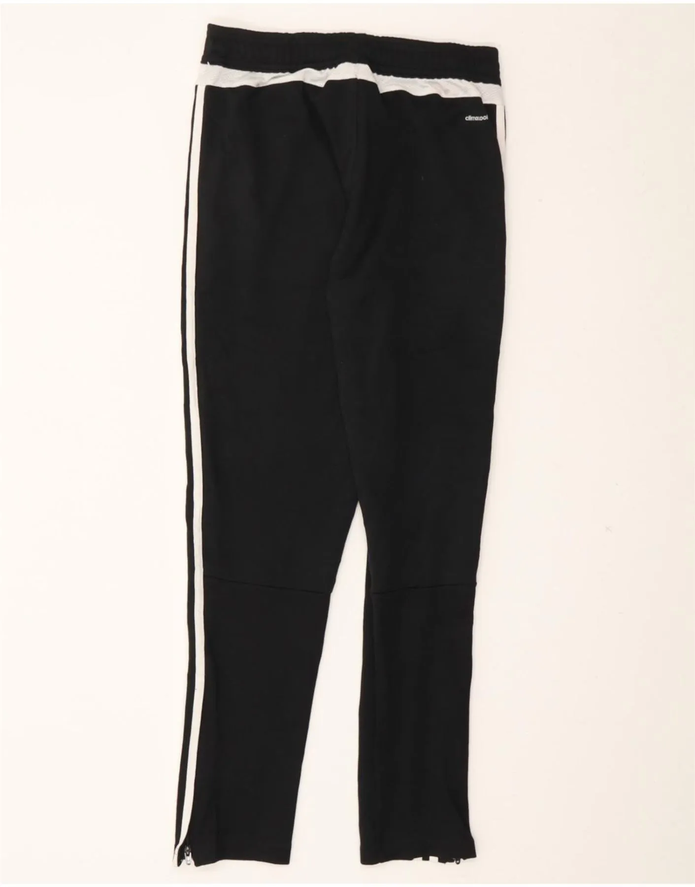 ADIDAS Girls Climacool Tracksuit Trousers 11-12 Years  Black Polyester
