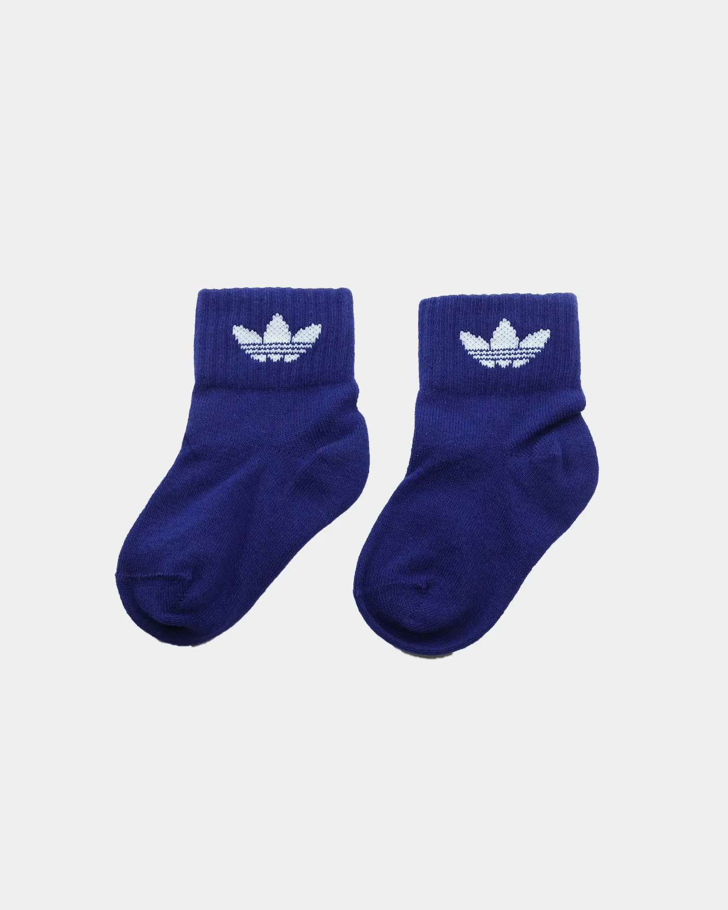 Adidas Kids' Ankle Sock 3 Pack Multi-coloured