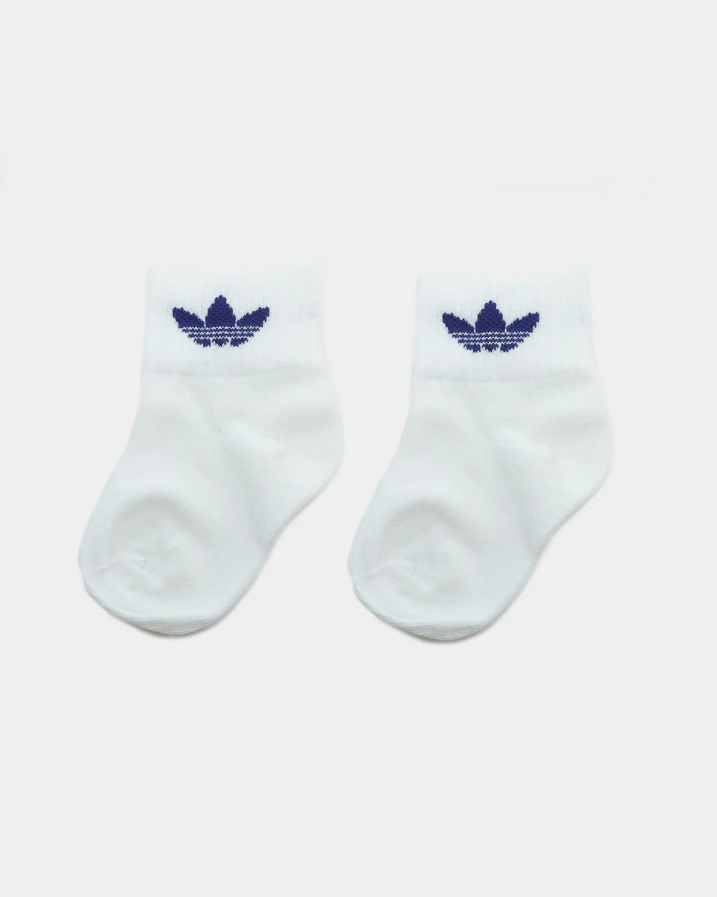 Adidas Kids' Ankle Sock 3 Pack Multi-coloured