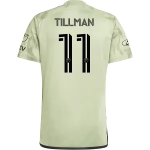 Adidas LAFC Timothy Tillman Away Jersey w/ MLS   Apple TV Patches 24/25 (Magic Lime)