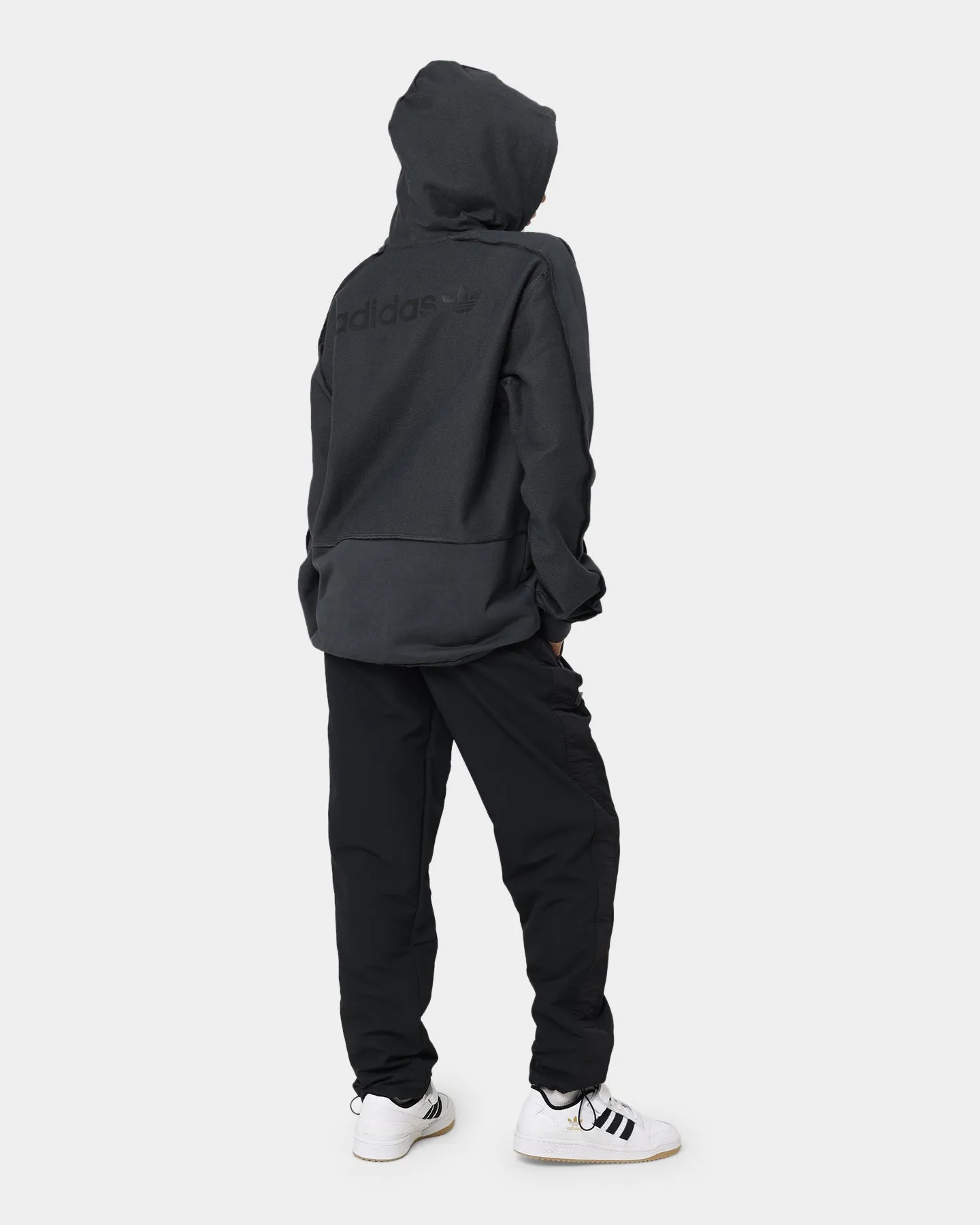 Adidas Loopback Hoodie Carbon