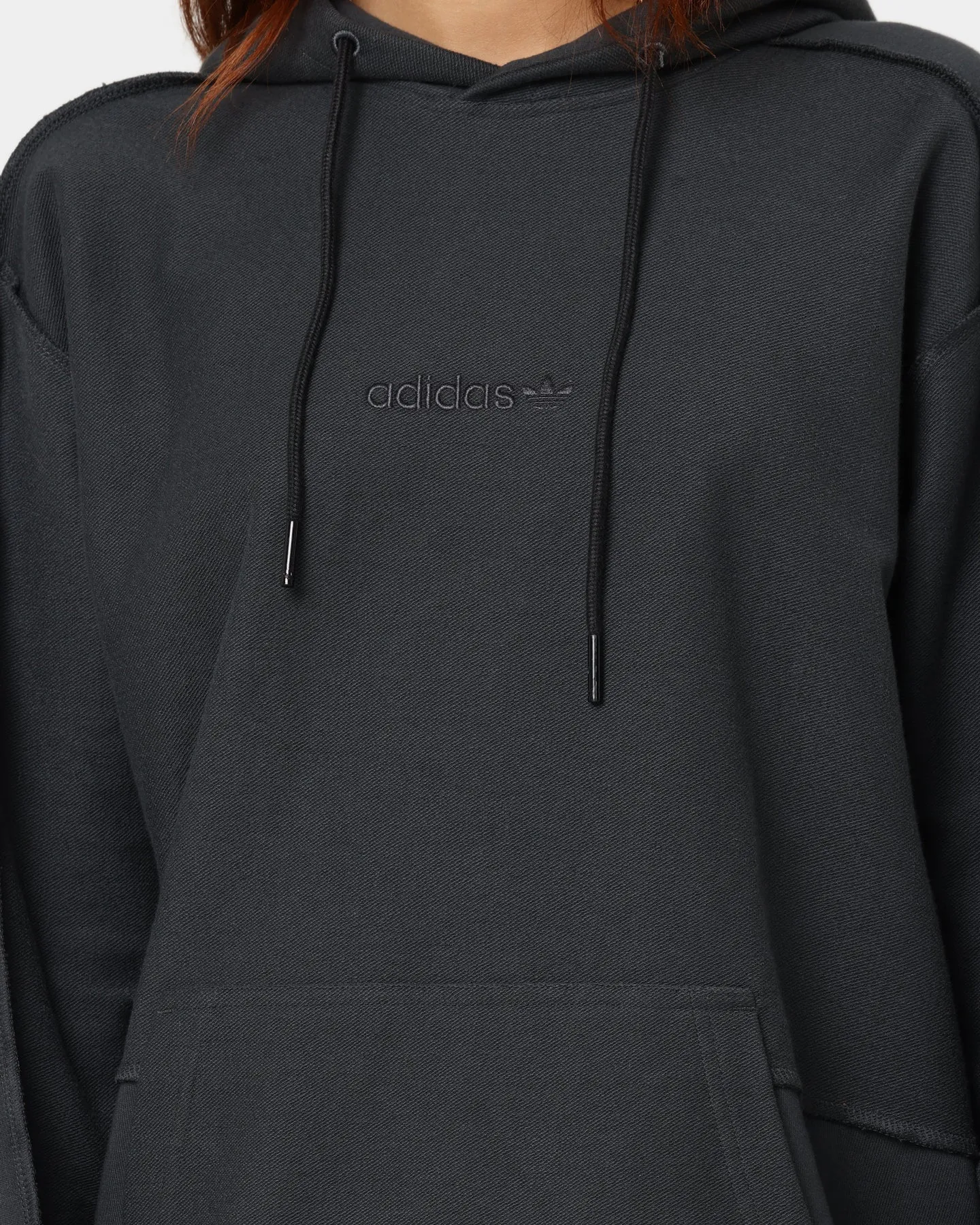 Adidas Loopback Hoodie Carbon