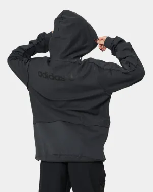 Adidas Loopback Hoodie Carbon