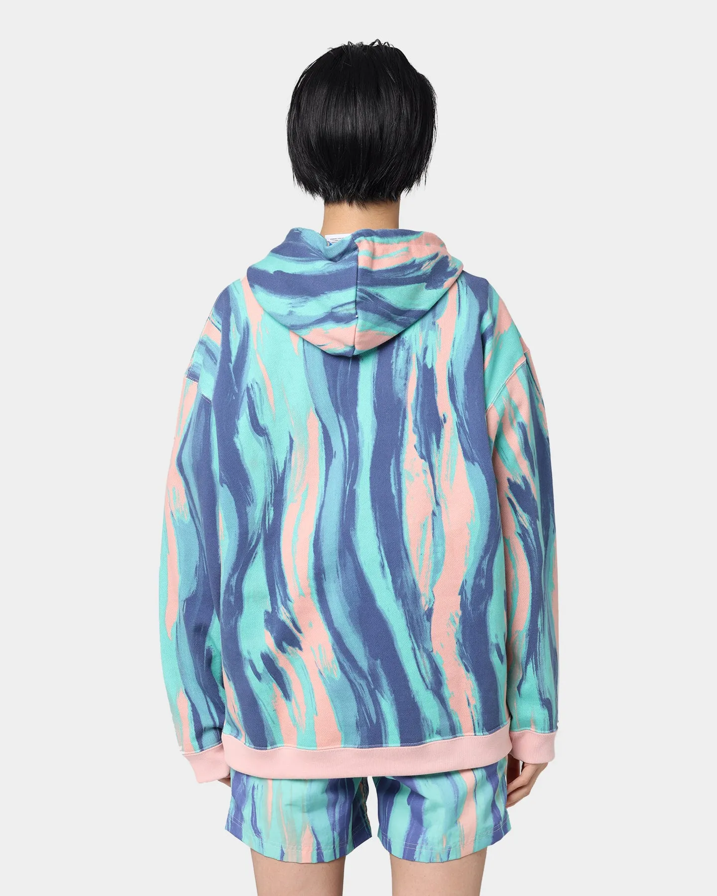 Adidas Marbled Paint Hoodie Vapour Pink/Mul