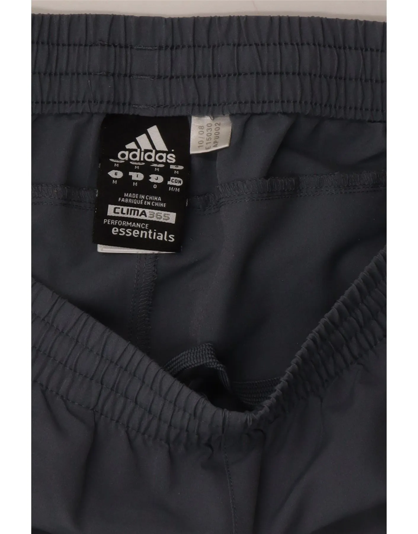 ADIDAS Mens Clima 365 Tracksuit Trousers Medium  Grey Polyester
