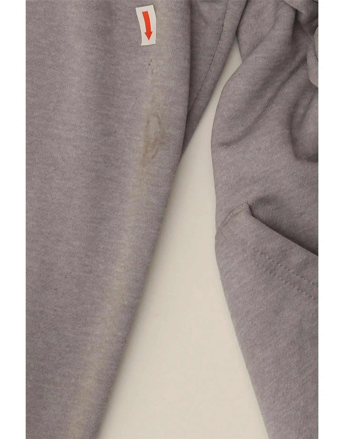 ADIDAS Mens Graphic Zip Hoodie Sweater Large Grey Polyester