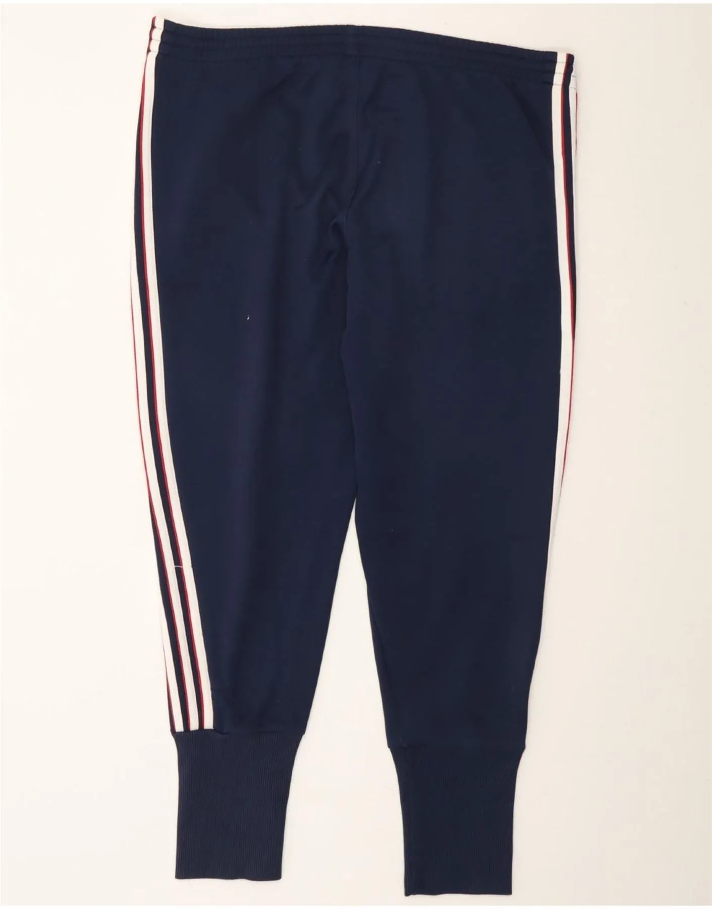 ADIDAS Mens Tracksuit Trousers Joggers XL  Navy Blue Cotton