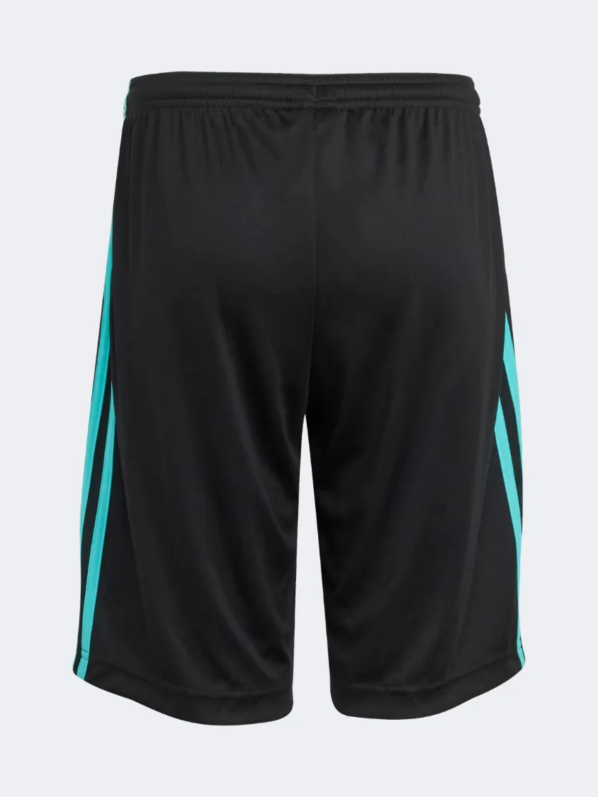 Adidas Mercedes AMG Petronas Formula One Team Dna Kids-Boys Motor-Sport Short Black/White