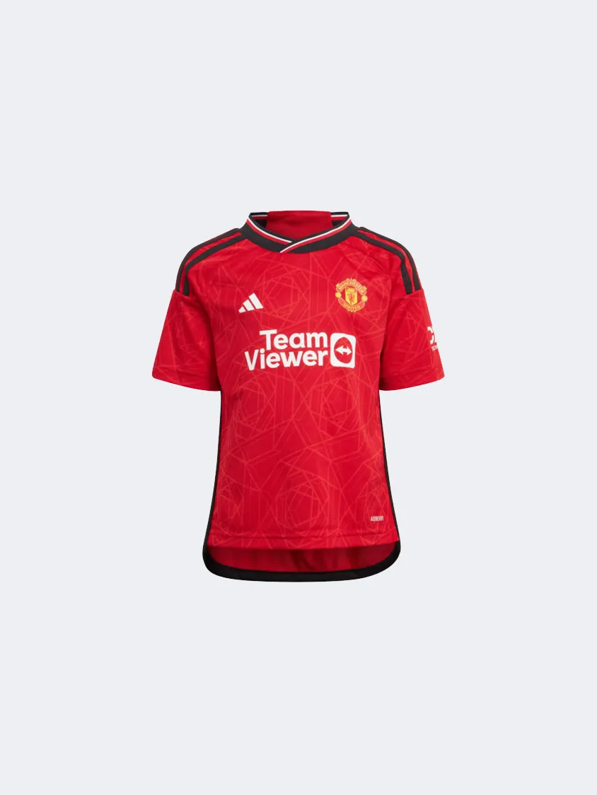 Adidas Mufc Home Mini Little-Boys Football Set Team Collegiate Red