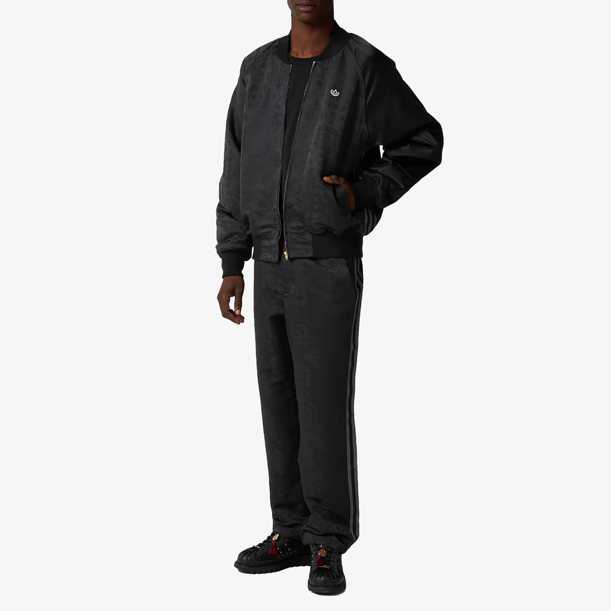 ADIDAS ORIGINALS | CLOT SPORTS JACKET BY EDISON CHEN { BLACK/BLACK