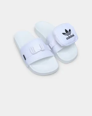 Adidas Pouchylette Slides Cloud White/Core Black