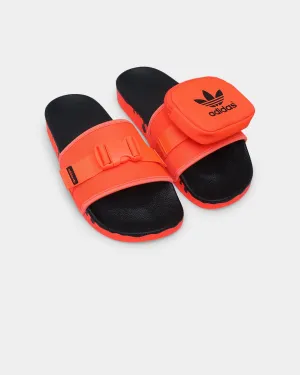 Adidas Pouchylette Slides Solar Red/Core Black