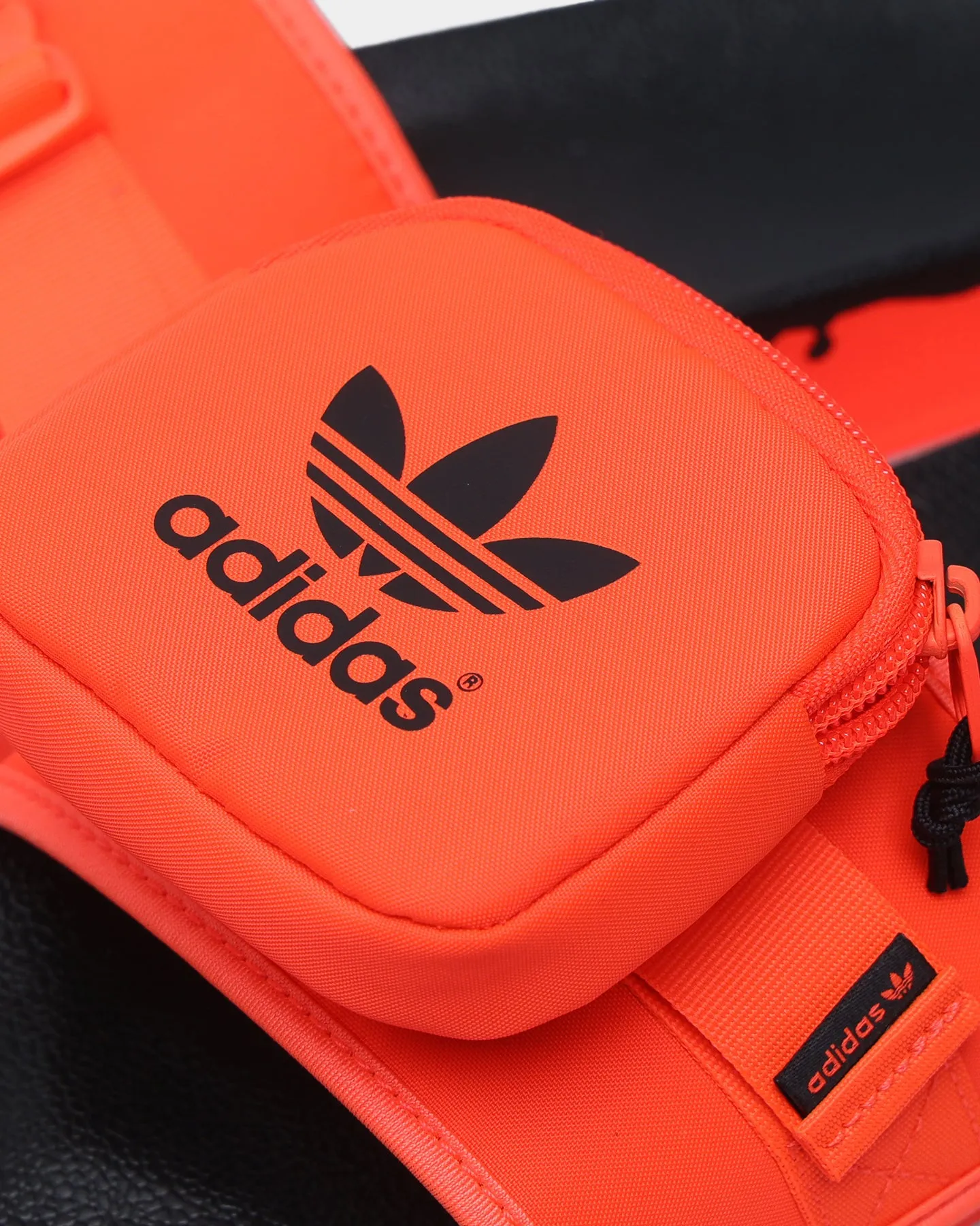 Adidas Pouchylette Slides Solar Red/Core Black