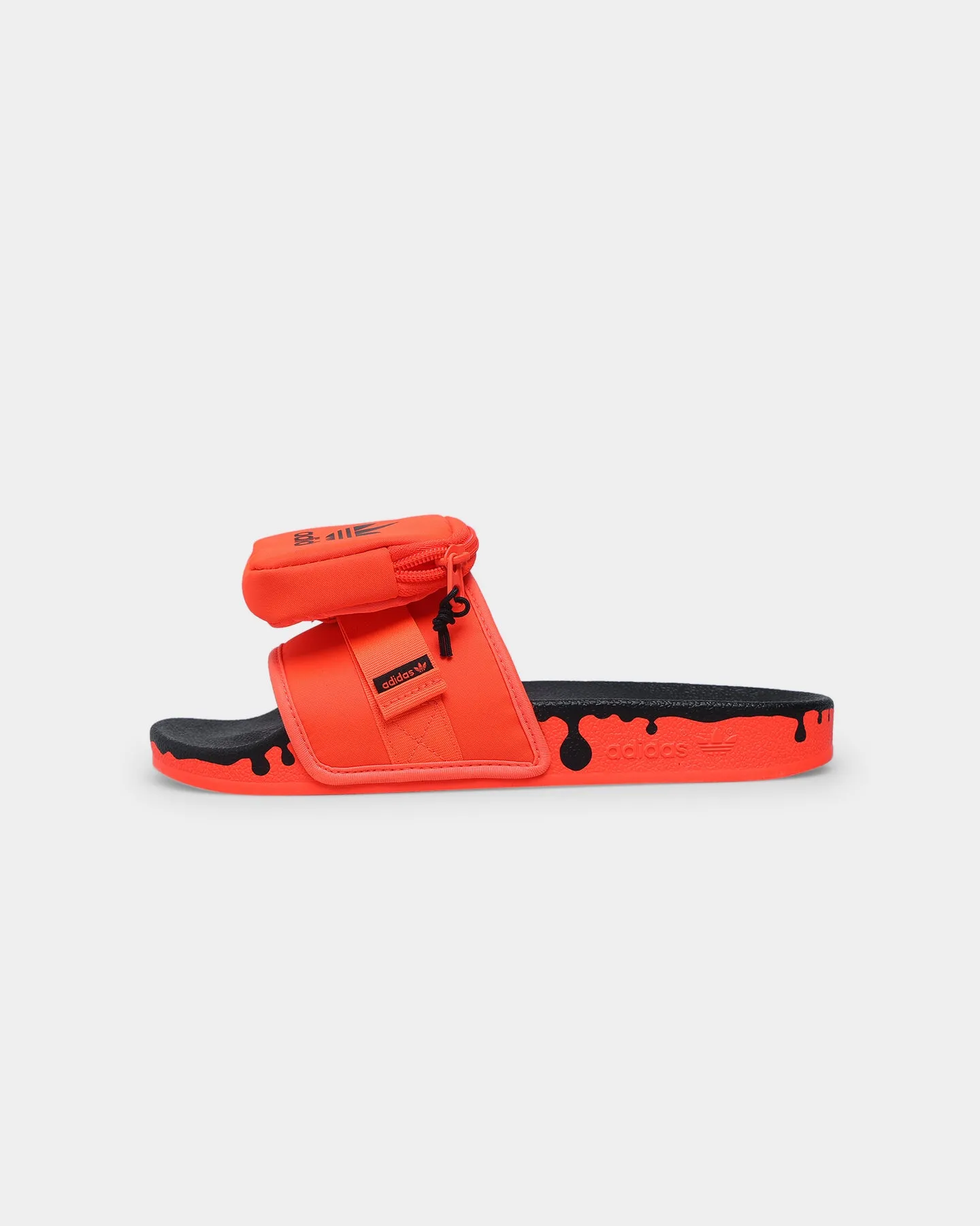 Adidas Pouchylette Slides Solar Red/Core Black