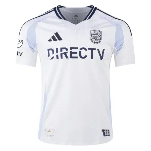 adidas San Diego FC Authentic Away Jersey 25/26 w/ MLS & Apple Patch (White)