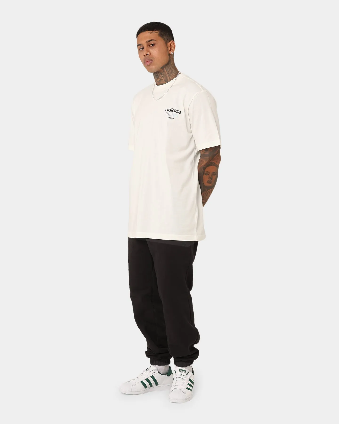 Adidas Streetball Graphics T-Shirt Off White