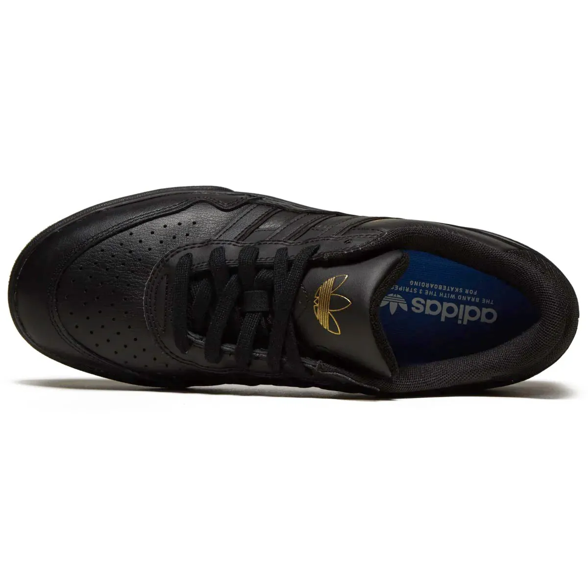 Adidas Tyshawn II Shoes - Black/Black/Court Green