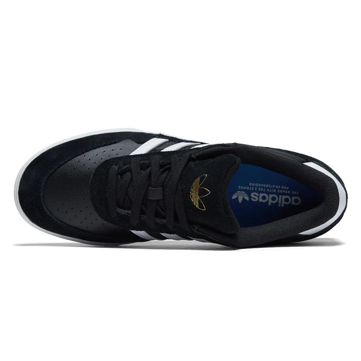 Adidas Tyshawn II Shoes - Core Black/Ftwr White/Gum Four