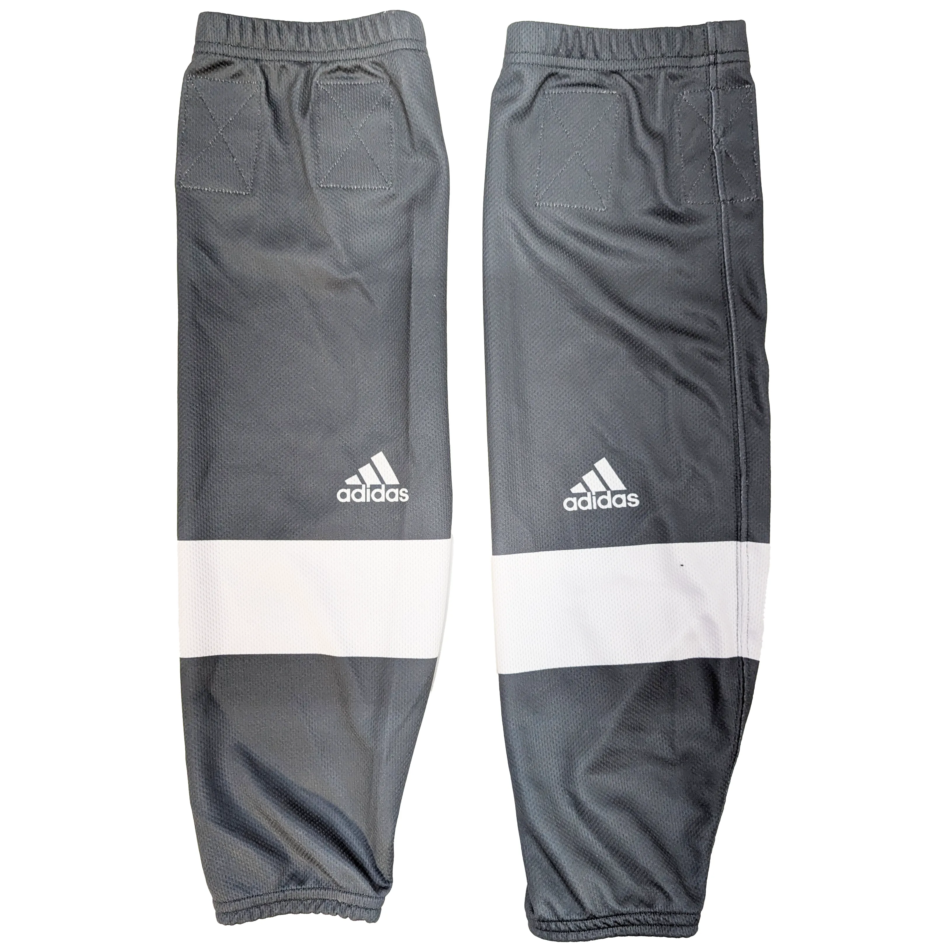 Adidas - Used Practice Socks (Grey/White)