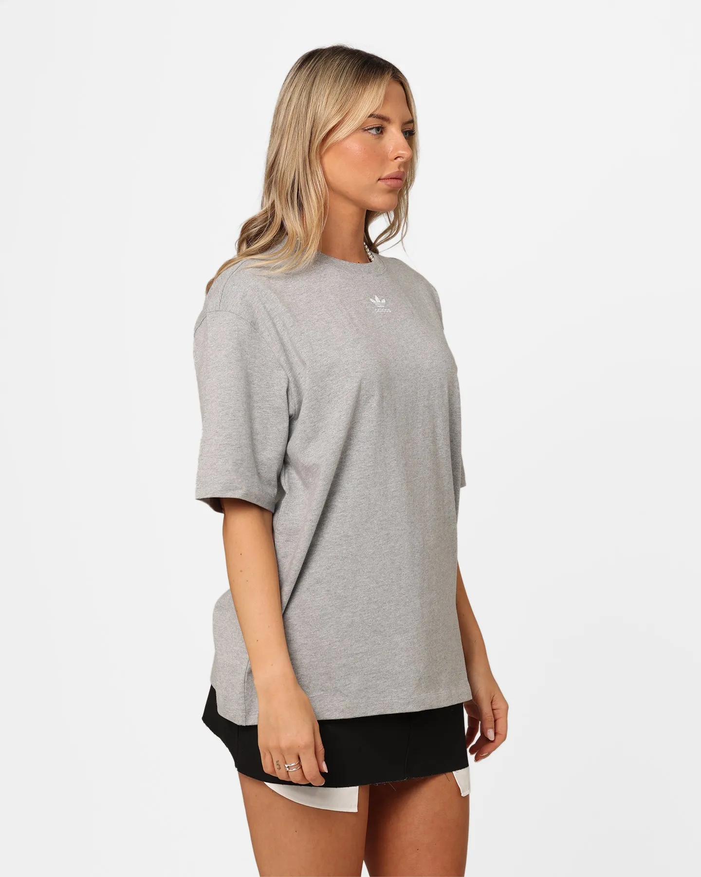Adidas Women's Adicolour Essentials T-Shirt Grey Heather