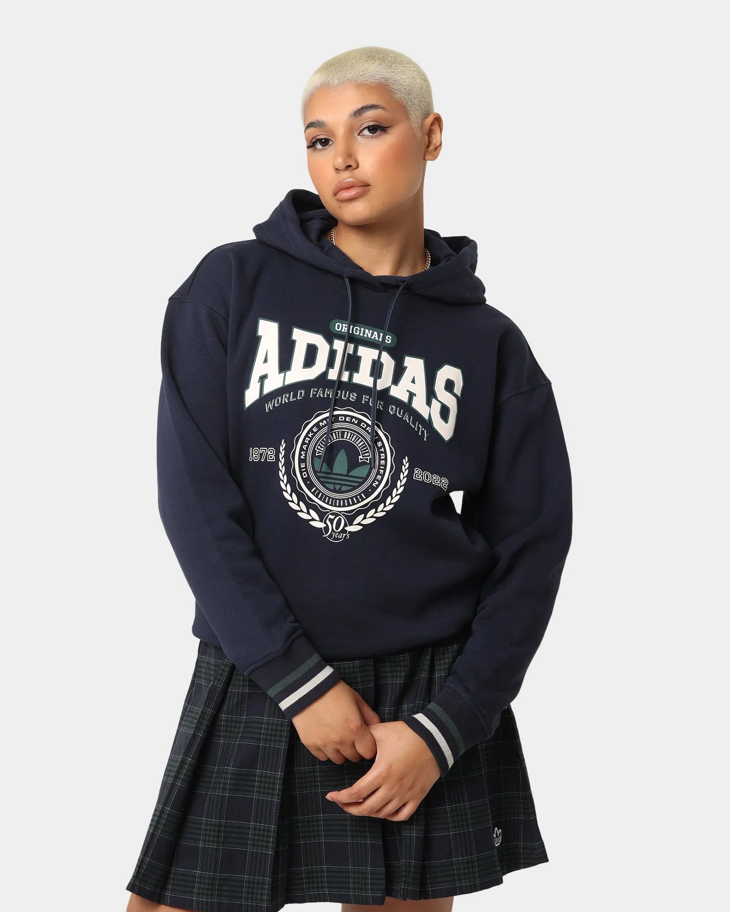 Adidas Women's Anniversary Hoodie Legend Ink