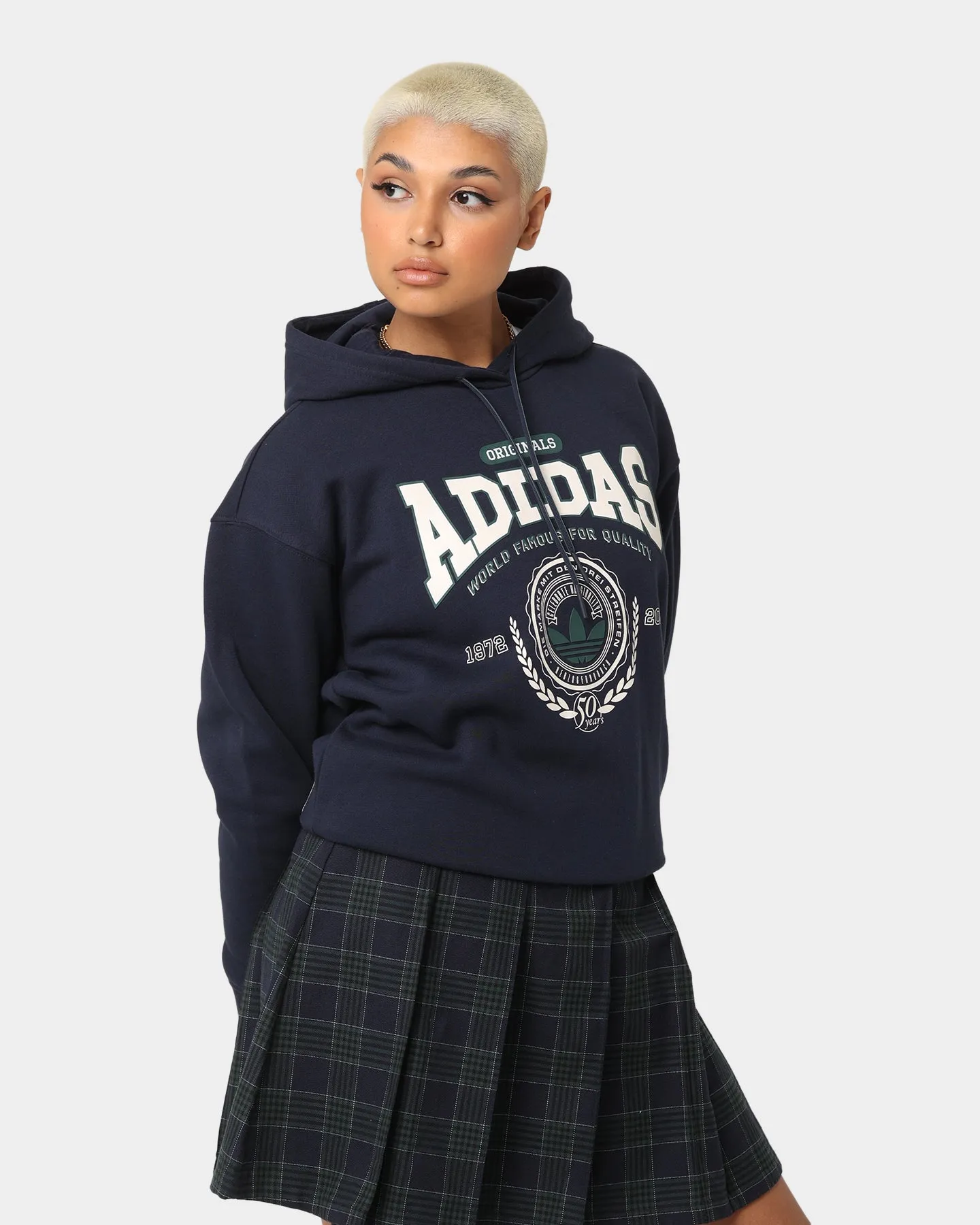 Adidas Women's Anniversary Hoodie Legend Ink