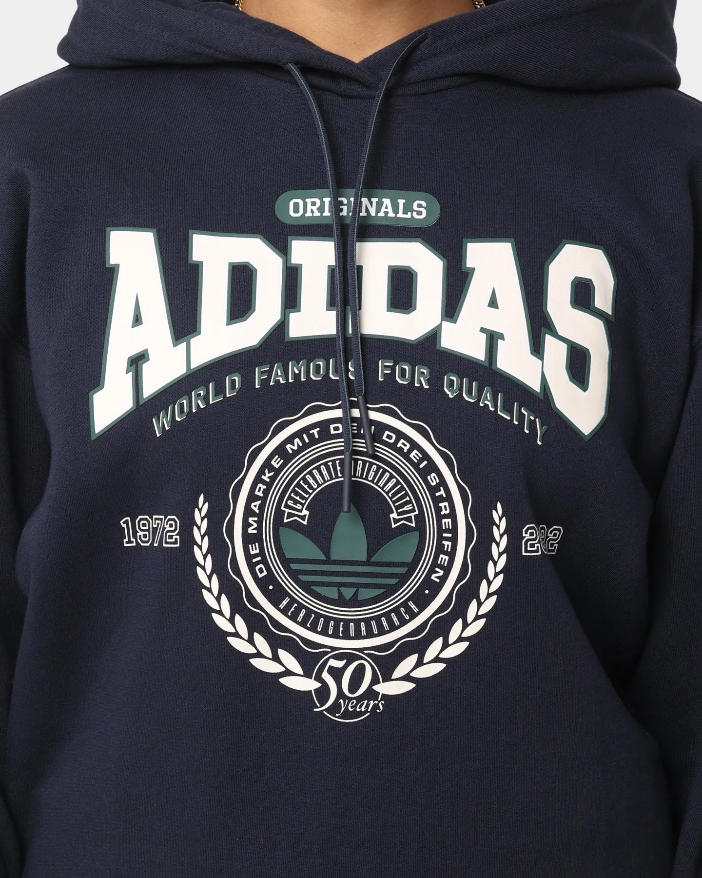 Adidas Women's Anniversary Hoodie Legend Ink