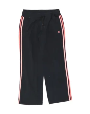 ADIDAS Womens Climalite Tracksuit Trousers UK 12/14 Medium Navy Blue