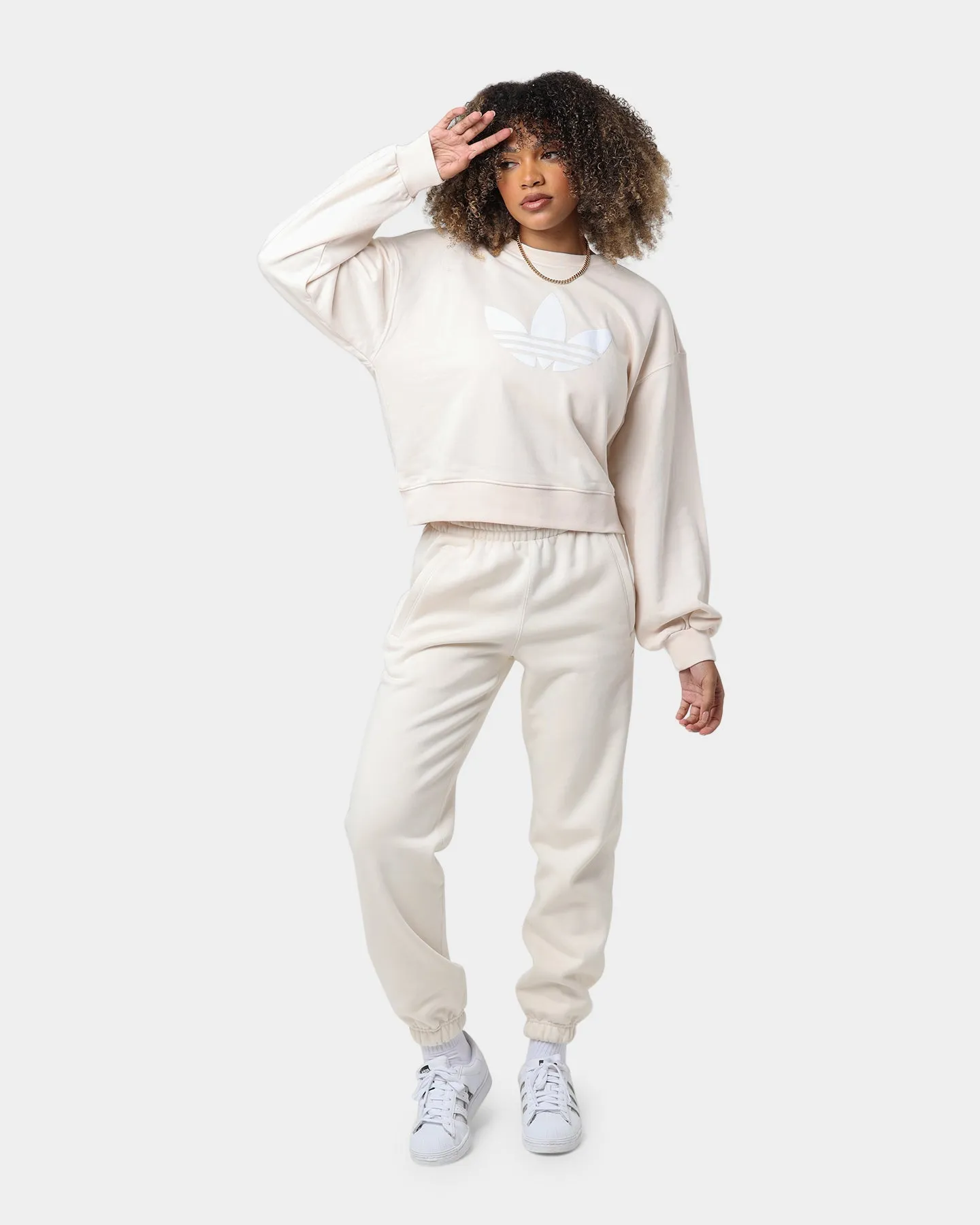 Adidas Women's Crewneck Wonder White