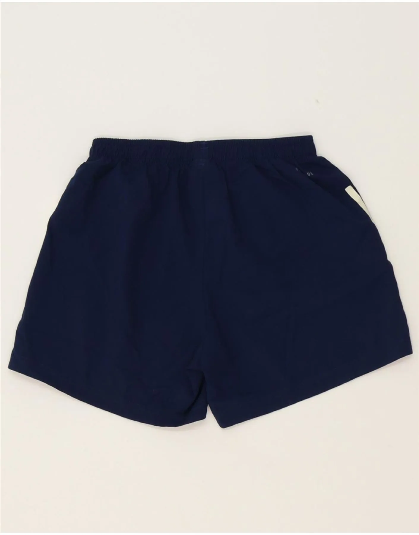 ADIDAS Womens Graphic Sport Shorts UK 4/6 XS  Navy Blue Polyester