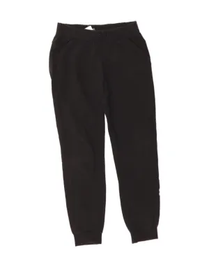 ADIDAS Womens Graphic Tracksuit Trousers Joggers UK 8/10 Small Black