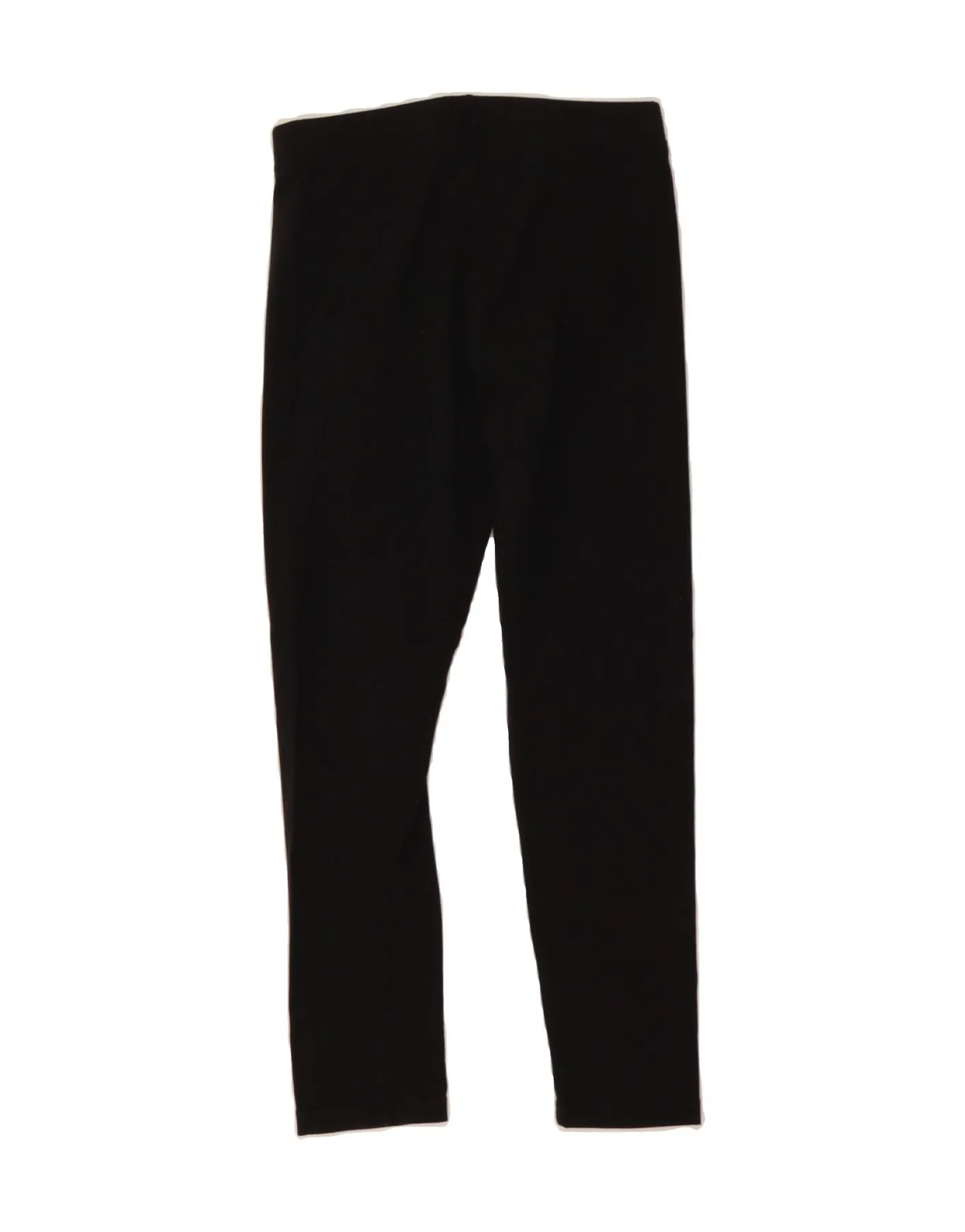 ADIDAS Womens Leggings UK 8/10 Small Black Cotton
