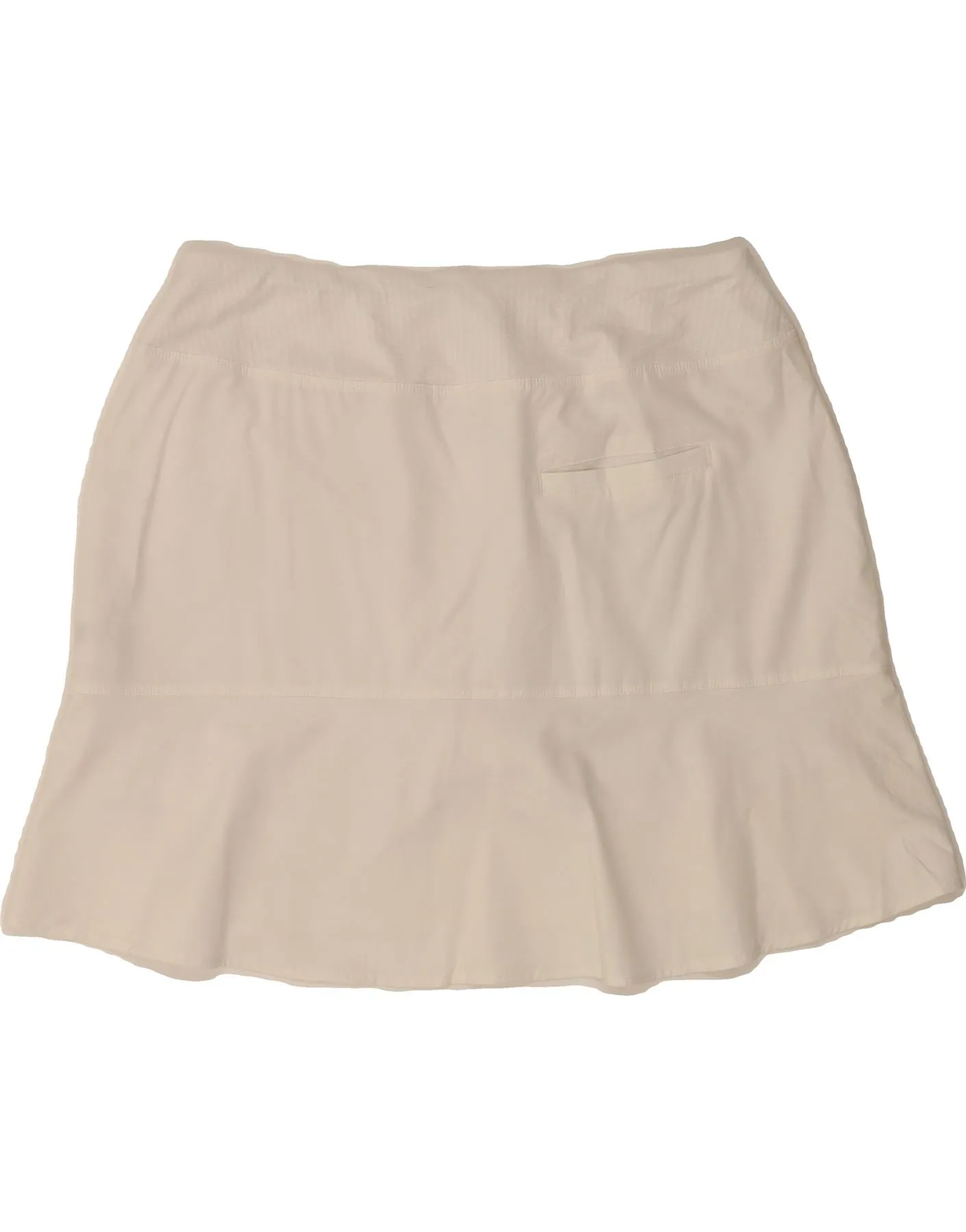 ADIDAS Womens Skort UK 14 Large  Off White Polyester