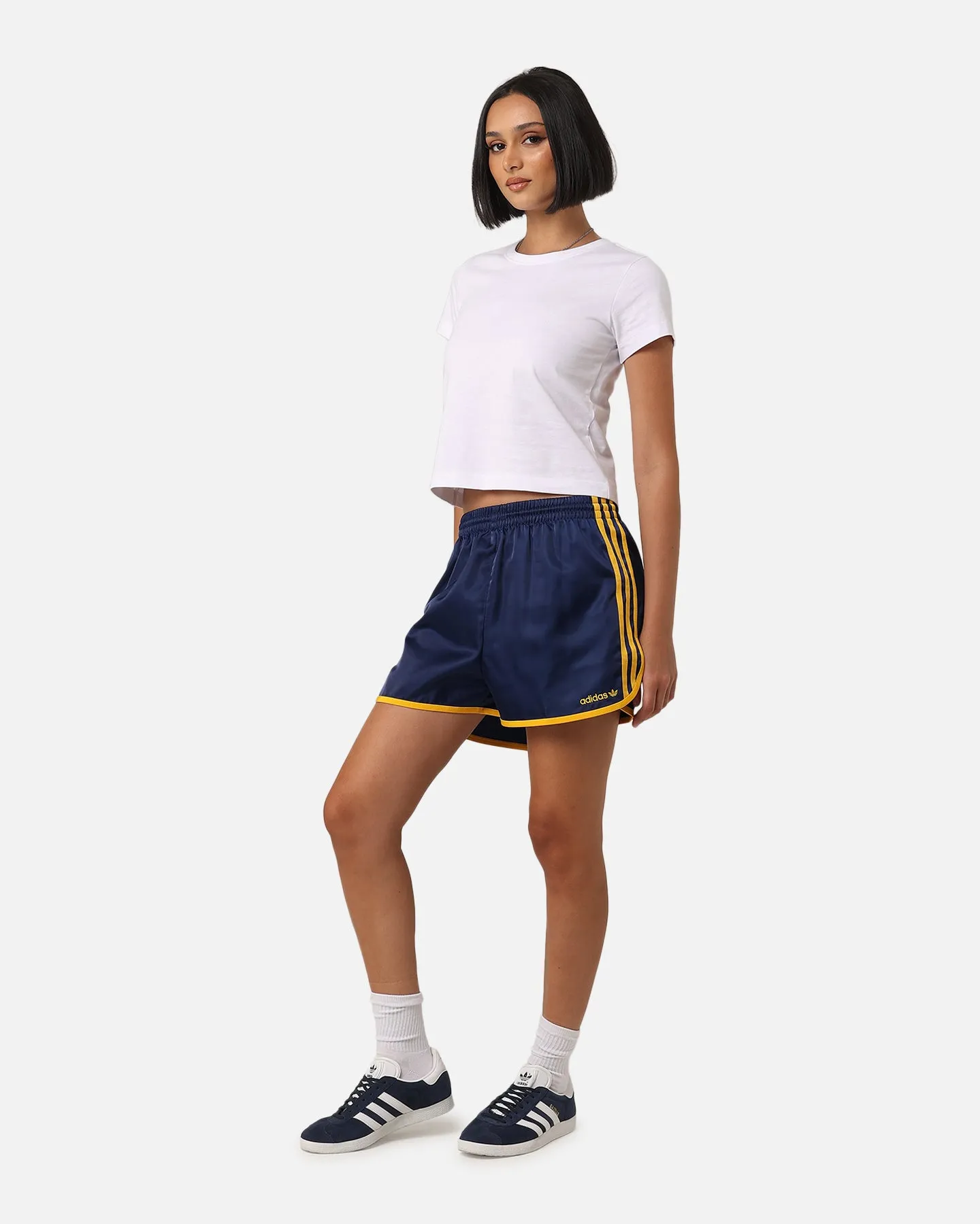 Adidas Women's Sprinter Shorts Dark Blue