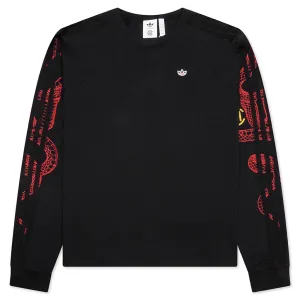 Adidas x CLOT Lunar New Year L/S Tee - Black