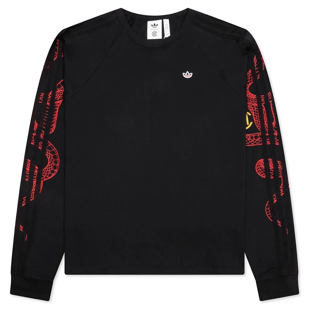 Adidas x CLOT Lunar New Year L/S Tee - Black