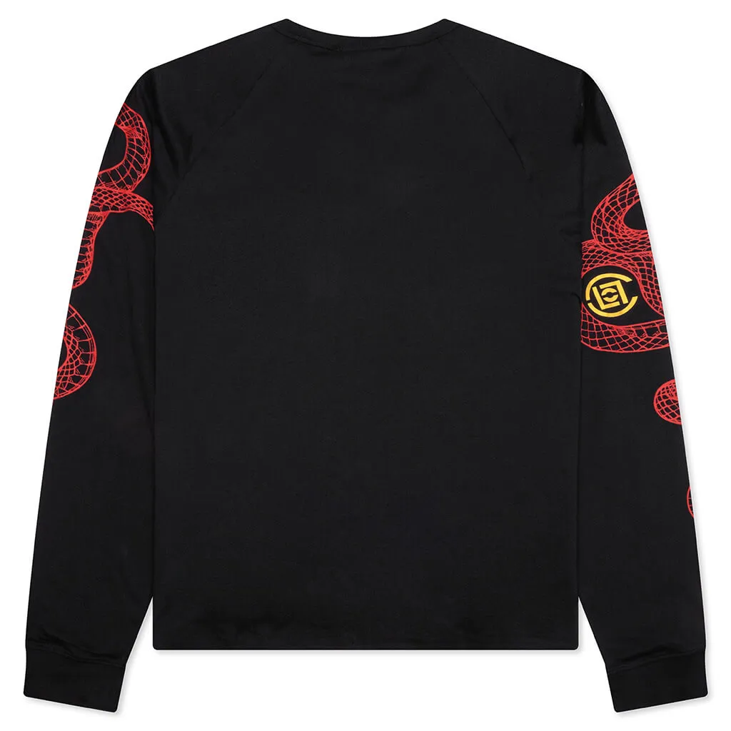 Adidas x CLOT Lunar New Year L/S Tee - Black